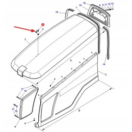 4284056m2 galinis gaubtas