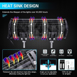 Halogeninė LED lempa 180w Ferguson Ursus Zetor Claas