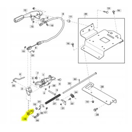 john deere vairo jungtis 54m4422