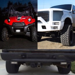 Darbo lempa 120w haloden 40 LED traktoriaus traktorius