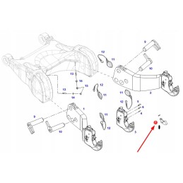 395202397 3 kategorijos kablio fiksatorius