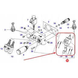 G716100600122 hidraulinis solenoidinis vožtuvas