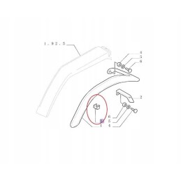 Case New Holland sparno prailginimo spaustukas