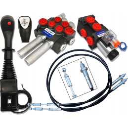 3 sekcijų rinkinys vairasvirtės kabelio skirstytuvui