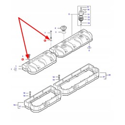 V614901030 vožtuvo dangtelio sandariklis