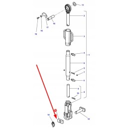 4303325m2 galinio kablio tvirtinimo plokštė