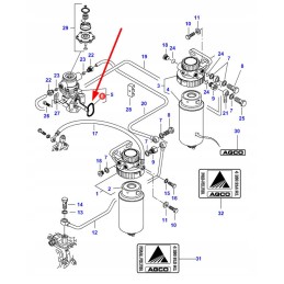 V614703626 kuro siurblio sandarinimo žiedas