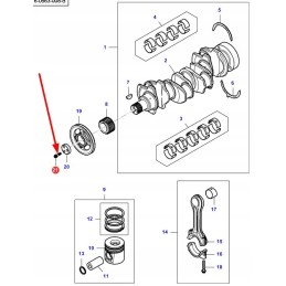748074m1 colio skriemulio varžtas
