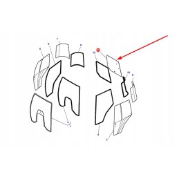 3715438m1 viršutinis galinis langas