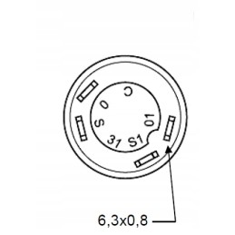 Mygtuko jungiklio diferencialo užraktas
