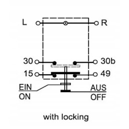 Keturių ratų pavaros mygtuko jungiklis apytiksl
