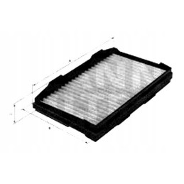 Salono filtras su anglies daf xf 106 10 12 mann filtru