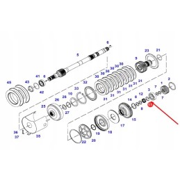 X533813400000 išsiplėtimo laikantis žiedas 47 x 1 5
