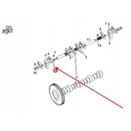 F934201410080 vožtuvo svirties reguliavimo varžtas