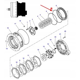 4358302m1 sandarinimo žiedas