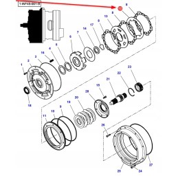 3616742m1 frikcinio disko tarpiklis