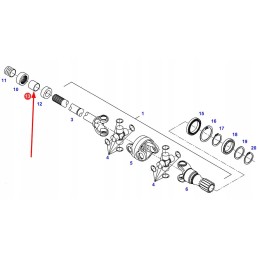 F718301020520 veleno įvorė 40 x 45 x 40