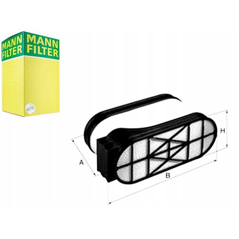 John deere mann oro filtras