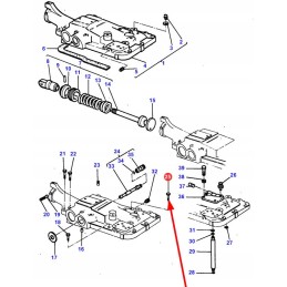 376805x1 pavaros dangtelio varžtas