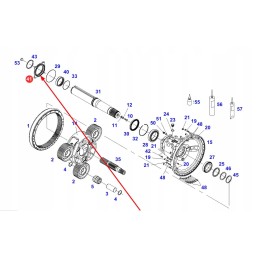 934152150232 galinės ašies dangtis