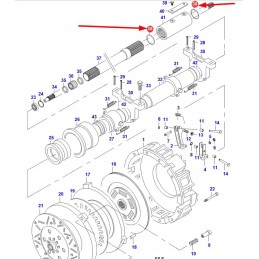 Vkh4190 sandarinimo žiedas 44 2 x 3