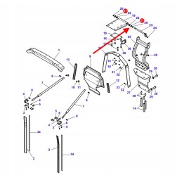 4292373m1 plastikinė poveržlė 15 x 25 6 x 1 4