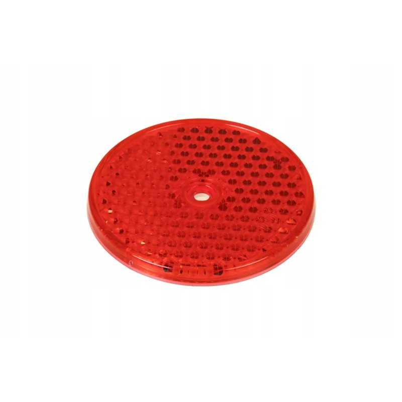 X830190060000 raudonas apvalus atšvaitas
