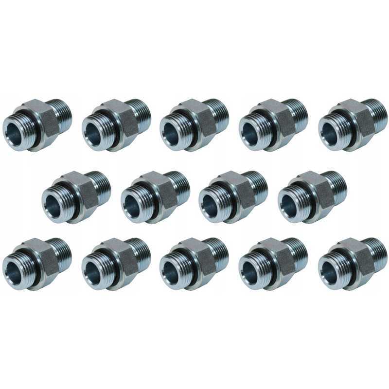 Jungtys prie 6 sekcijų 40l hidraulinio skirstytuvo