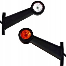 Raudona ir balta LED markerinė traktoriaus lempa