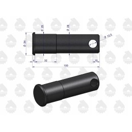 Apatinės trauklės atraminis kaištis c 360 originalus u