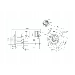 Starteris su magneton mf3 massey reduktoriumi