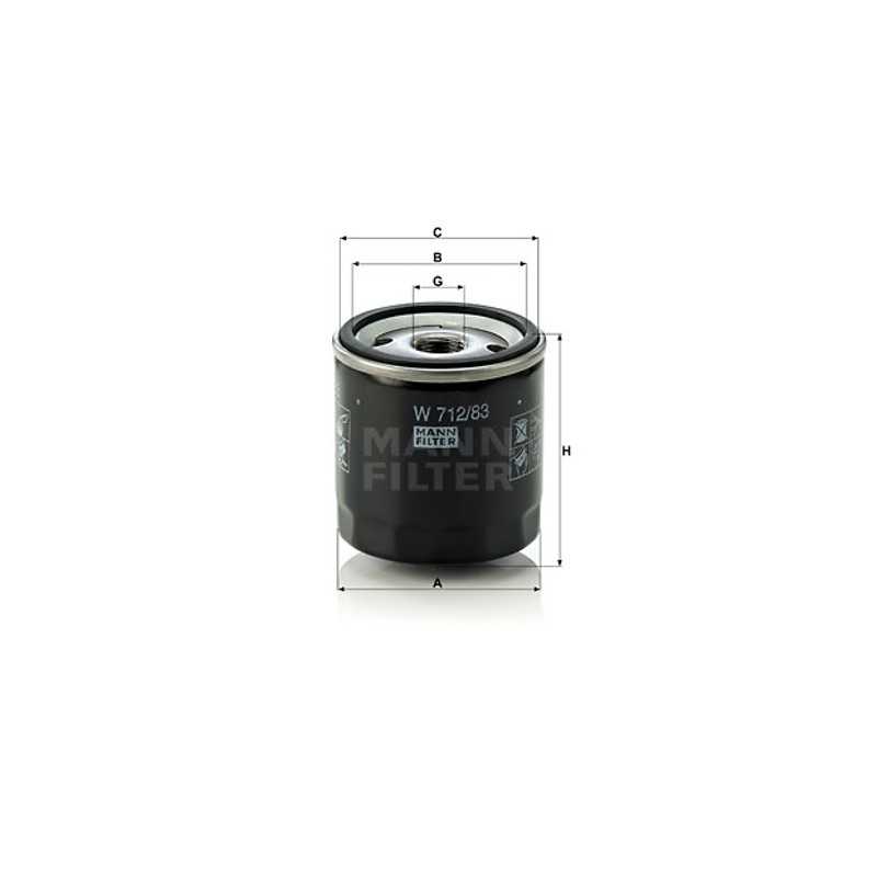 Mann alyvos filtras lexus sc uzz40_