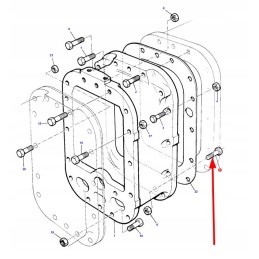 377560x1 galinės ašies varžtas 7 17 x 48 29