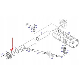 X548989201000 filtro sandarinimo žiedas