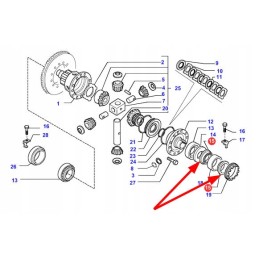 V34056700 diferencialo pavaros sandariklis