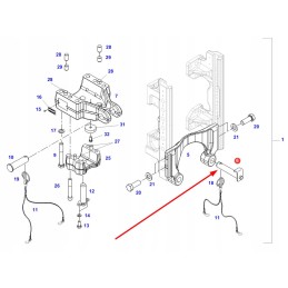 H931502164020 galinio prikabinimo kaištis