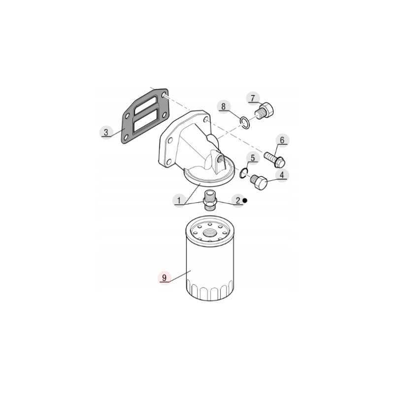 Originalus Manitou 133755 variklio alyvos filtras