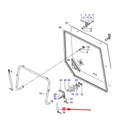 870 63 galinio lango dujų pavara