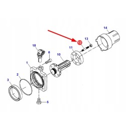 X489132006000 smeigė m10 x 45 klasė 8 8