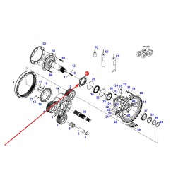 934152150233 galinės ašies dangtis