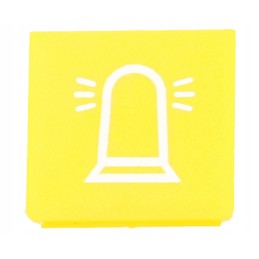 Klaviatūros jungiklio įdėklas 14x14mm lempa