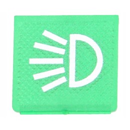 Rakto jungiklio įdėklas 14x14mm apšvietimas