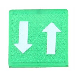 Pakeliu 14x14mm raktinio jungiklio įdėklą