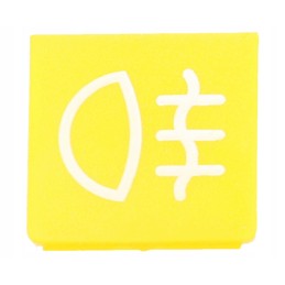 Klaviatūros jungiklio įdėklas 14x14mm šviestuvas