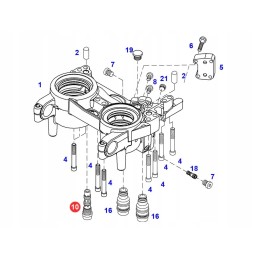 F916100430010 nuleidimo vožtuvų sandarikliai