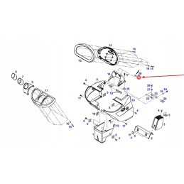X452055581000 plastikinė poveržlė