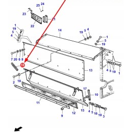 La350356513 kūlimo korpuso spyruoklė
