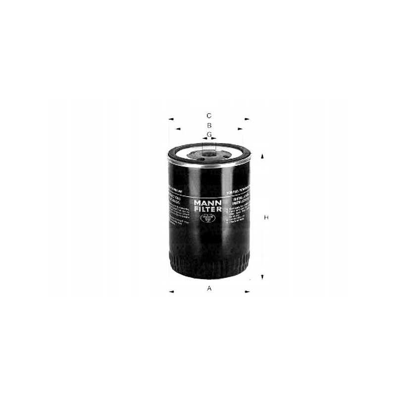 Caterpillar Mann Filter kuro filtras