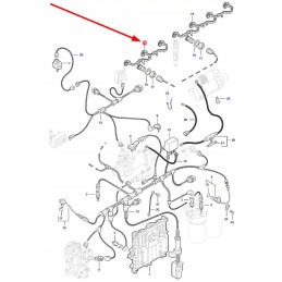 V837084141 variklio laidų rinkinys