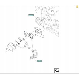 Potenciometras new holland case steyr 87605245 cnh